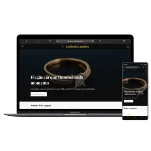 Imagem do site do cliente