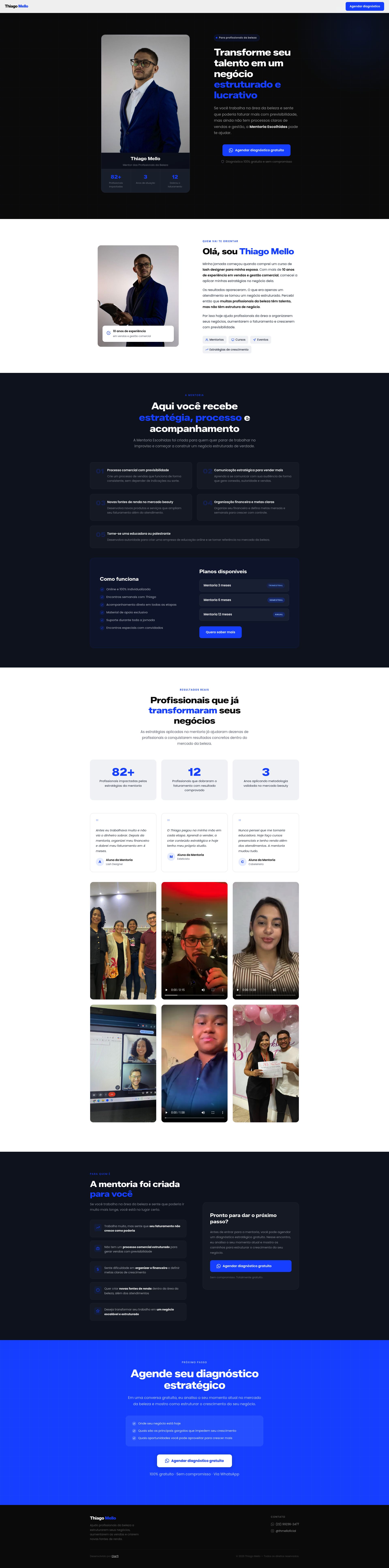 Site Thiago Mello